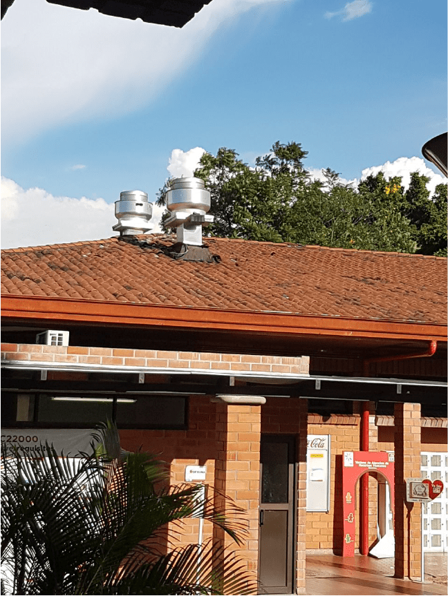 extractor en acero inoxidable